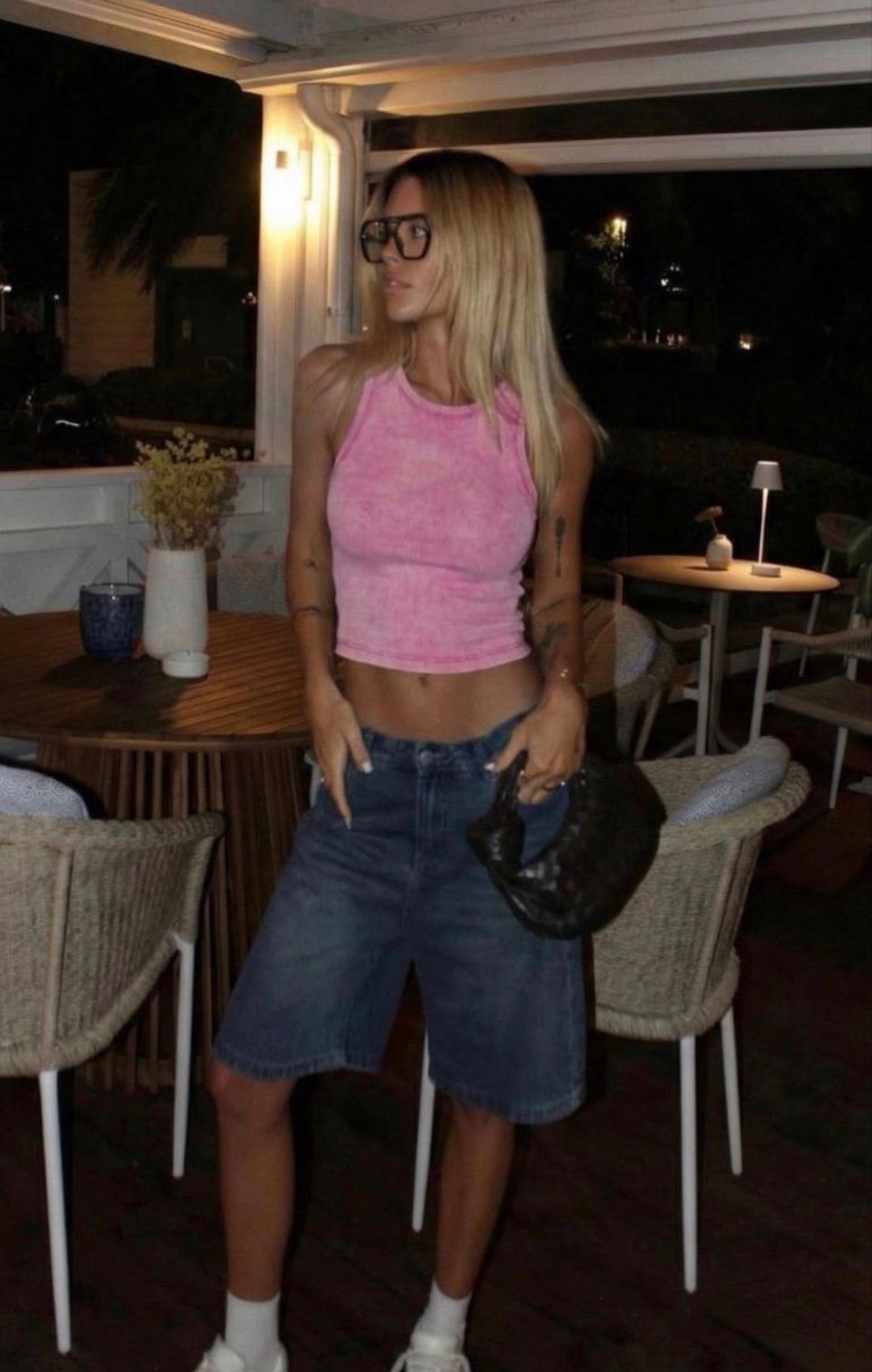 Sleeveless Ribbed Tops