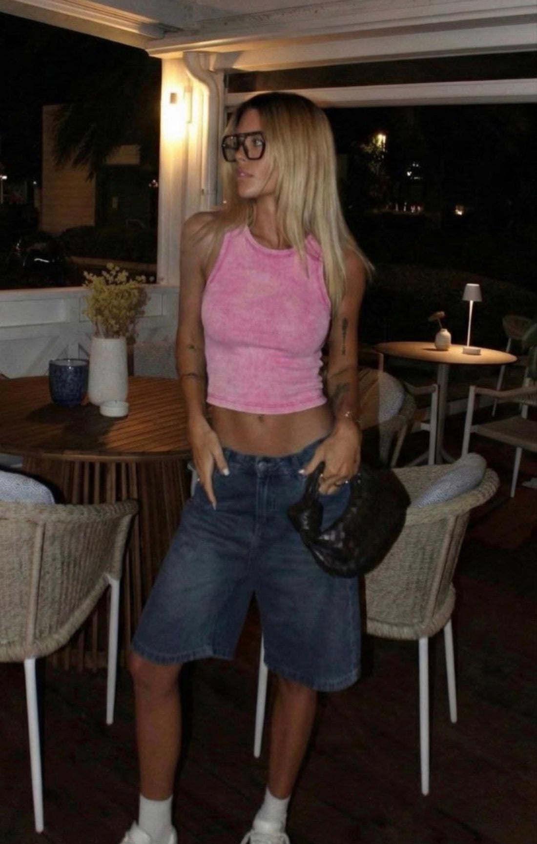 Sleeveless Ribbed Tops
