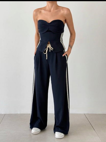 The "Racer Luxe" Strapless Set