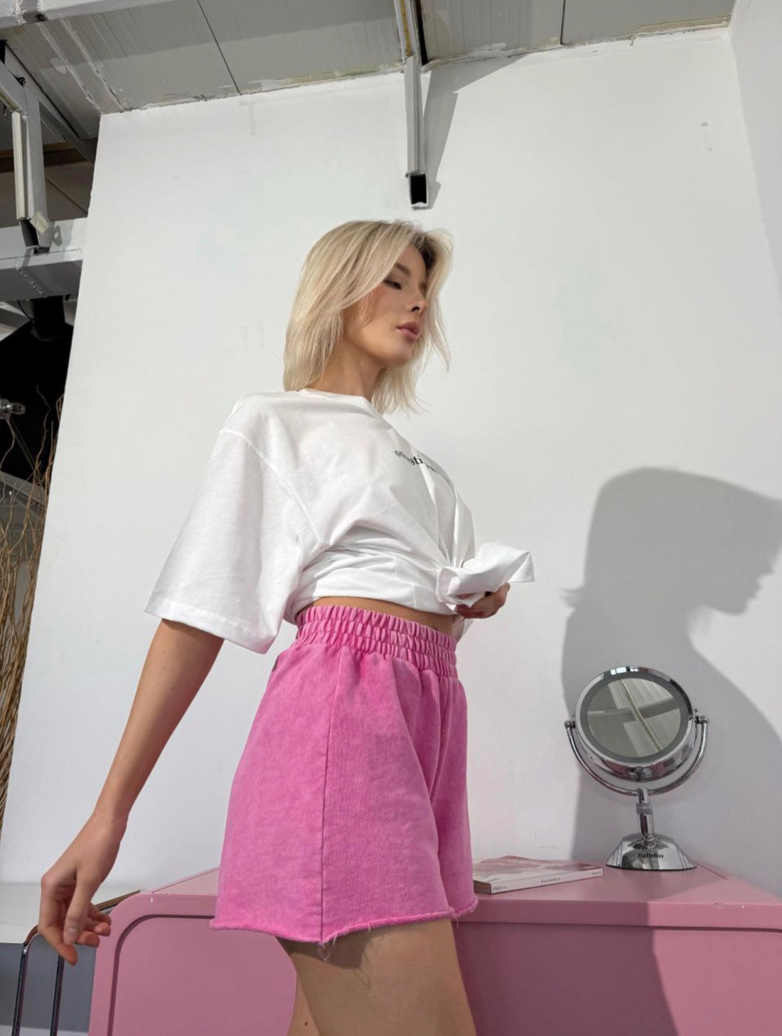 The Lounge Shorts (Bubblegum Pink)
