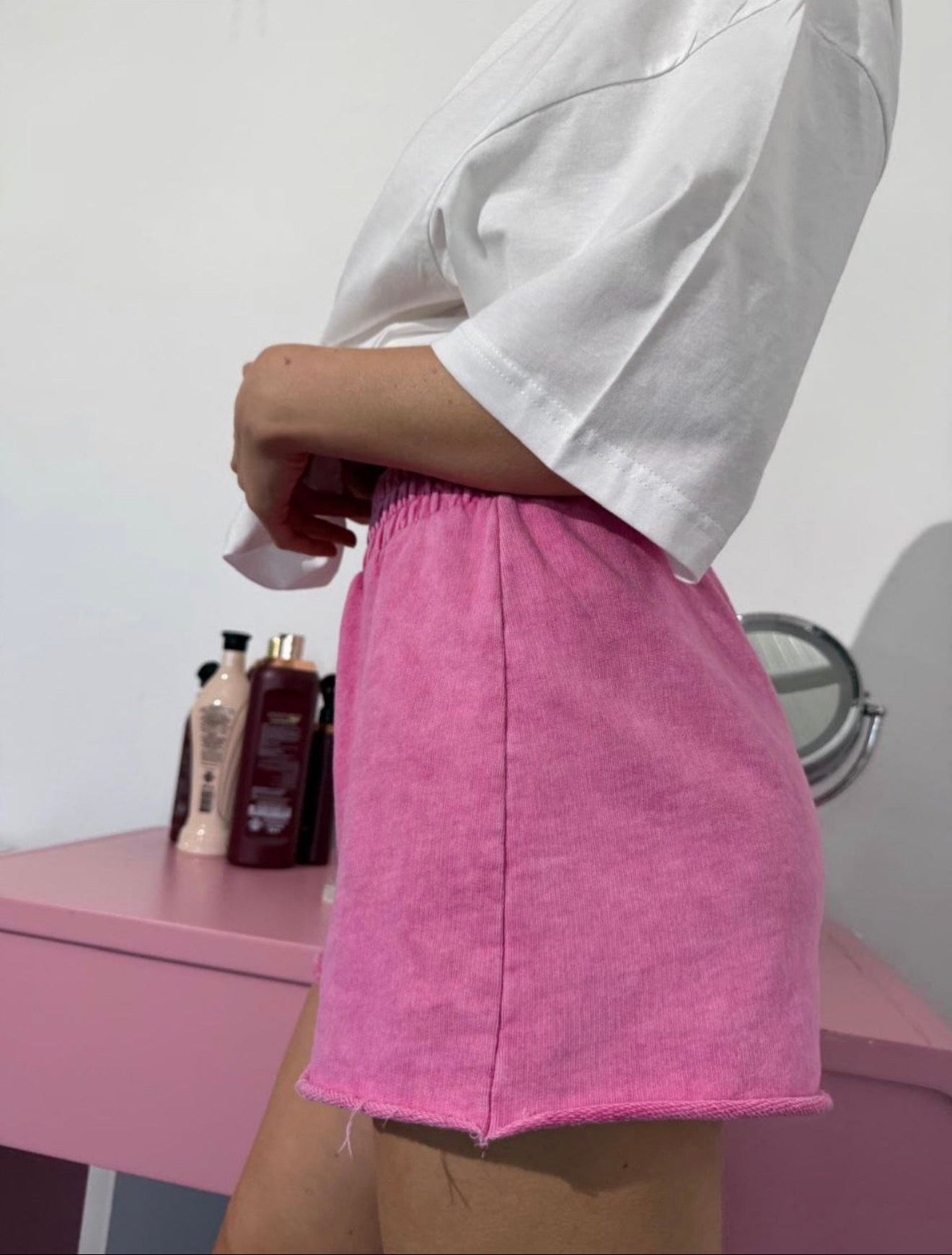 The Lounge Shorts (Bubblegum Pink)