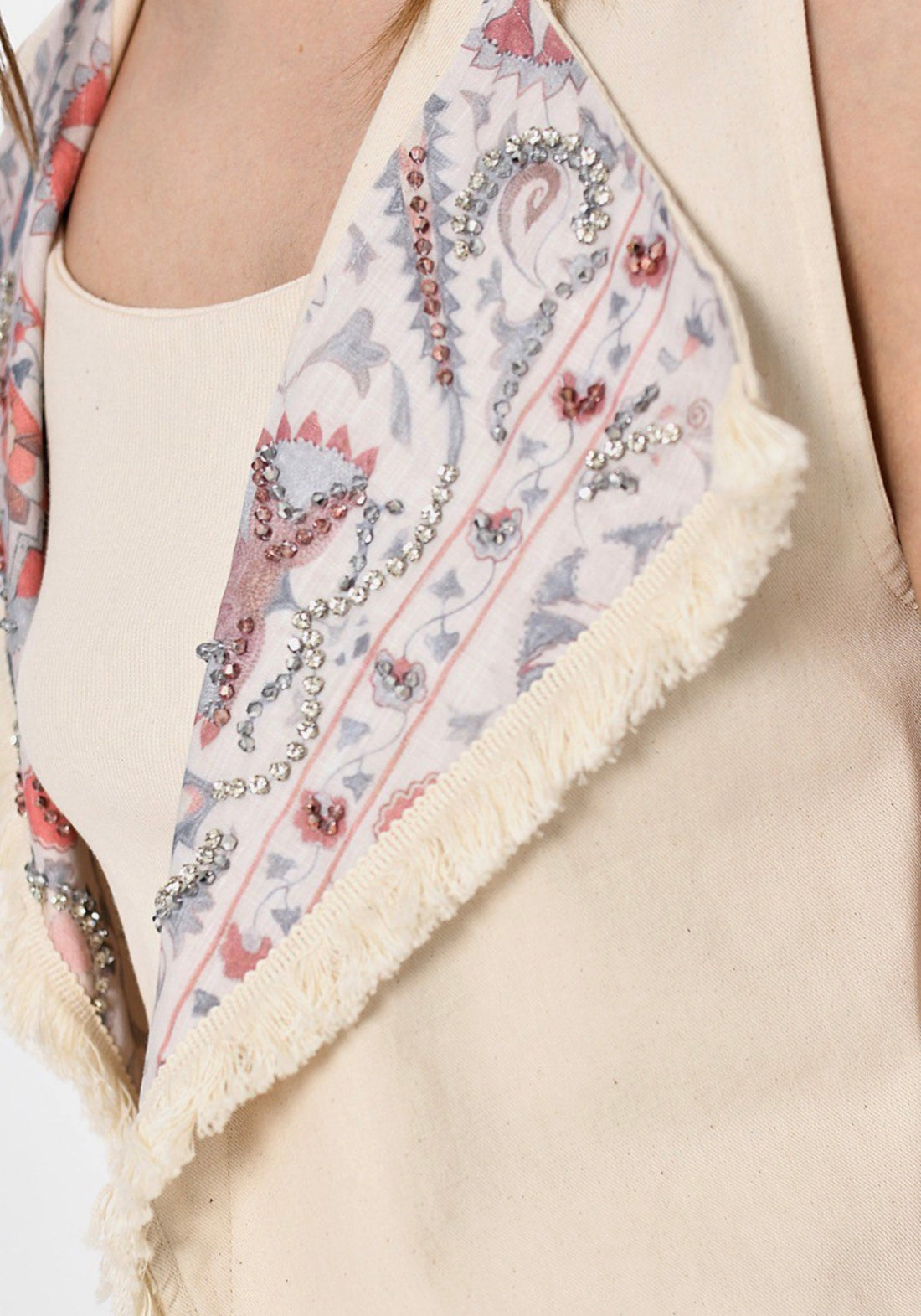 The "Artisan Soul" Linen Vest &amp; Wide-Leg Set
