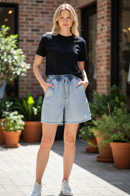 The "Metropolis" Layered Utility Shorts