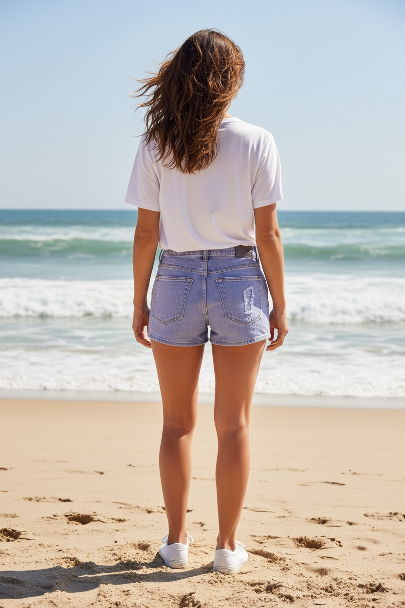 "Pull&amp;Bear" Deconstructed Layered Cargo Shorts