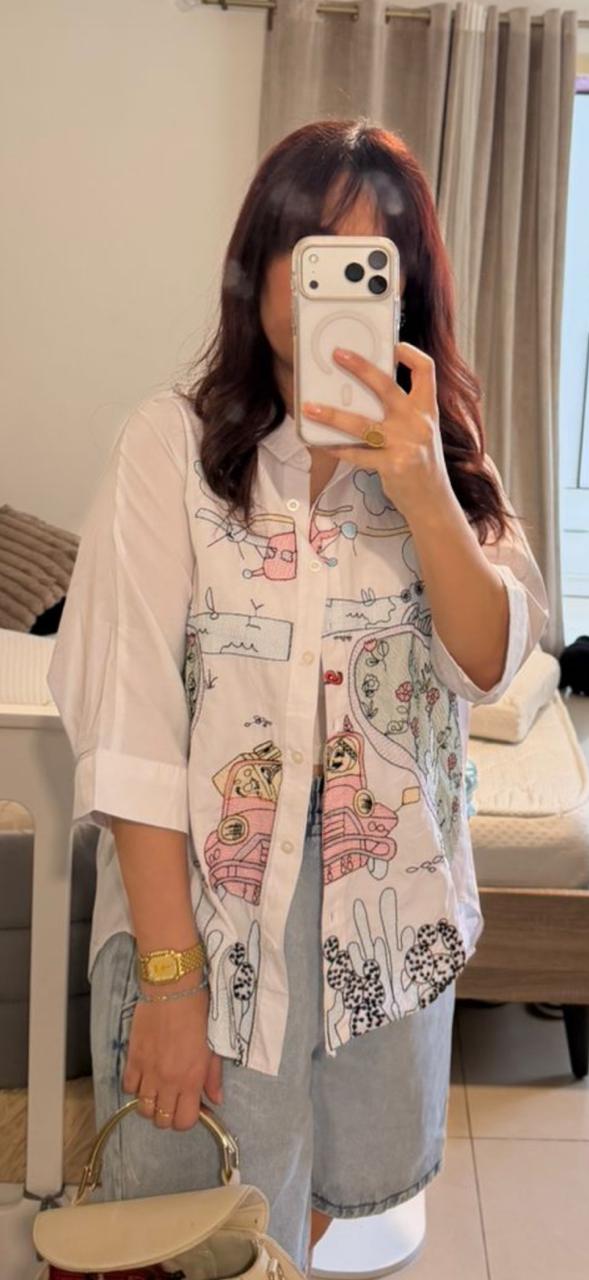 The Narrative Mosaic Blouse Shirt